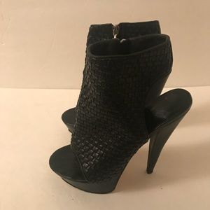 Platform sandals LEE BLACK ITALY NAPA